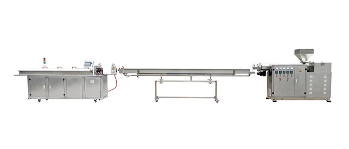 TPU PVC medicīnisko cauruļu ekstrūzijas ražošanas līnija