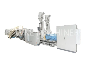 HDPE drenāžas cauruļu ražošanas līnija