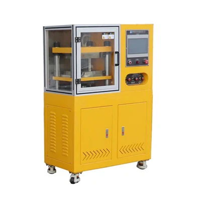 Laboratorijas plakano plākšņu vulkanizators