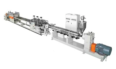 PP PC dobu režģu plātņu ražošanas līnija