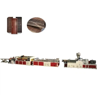 PVC durvju paneļu sienu paneļu ražošanas līnija