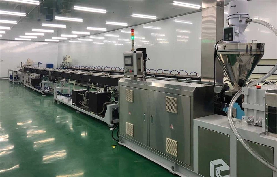 TPU PVC Medical Tube Extrusion Production Line